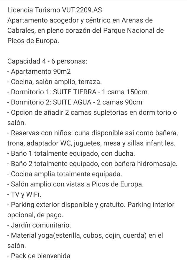 Apartamento Llar Del Cares Arenas De Cabrales Ngoại thất bức ảnh